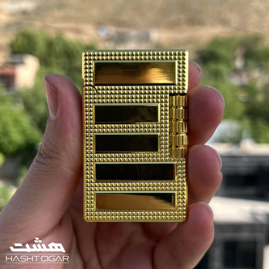 فندک سنگ از بغل اس تی دوپونت S T Dupont