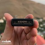 فندک زیپو آسفالتی مشکی Zippo Black Crackle