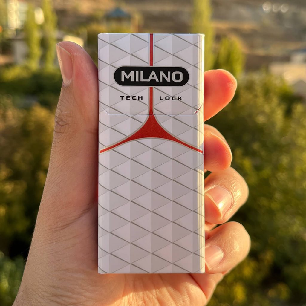 سیگار میلانو تک لاک سفید Milano Tech Lock