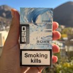 سیگار 520 آبی فیلتر قلبی Blue Slims