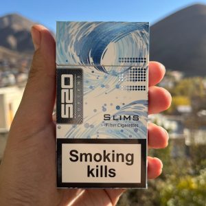 سیگار 520 آبی فیلتر قلبی Blue Slims