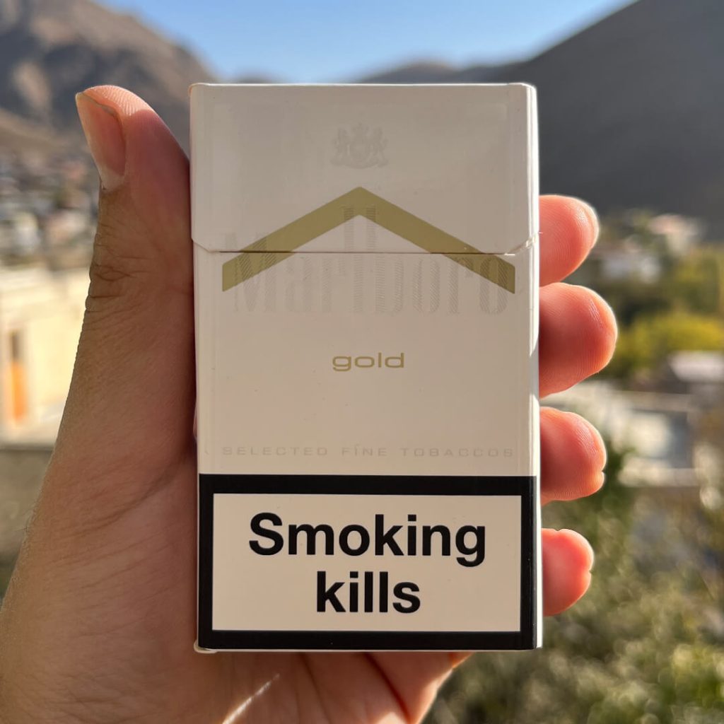 سیگار مارلبرو گلد سفید اروپایی Marlboro Gold White