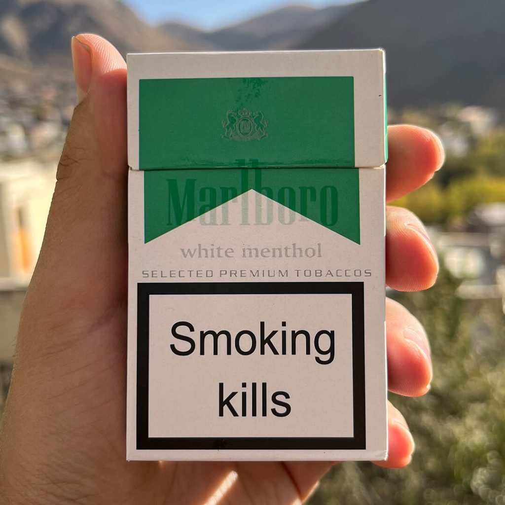 سیگار مارلبرو وایت منتول Marlboro White Menthol