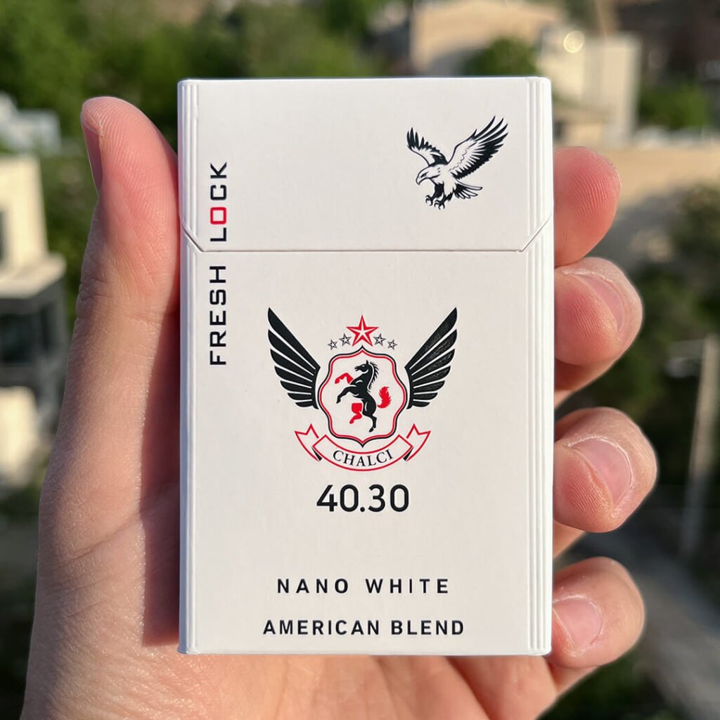 سیگار چلسی سفید نانو Chalci (4030) Nano White