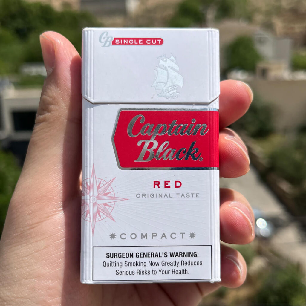 سیگار کاپیتان بلک قرمز کامپکت Captain Black Red Compact